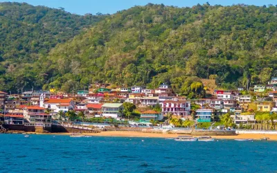 Panorámica de la Isla de Taboga en la Ciudad de Panamá